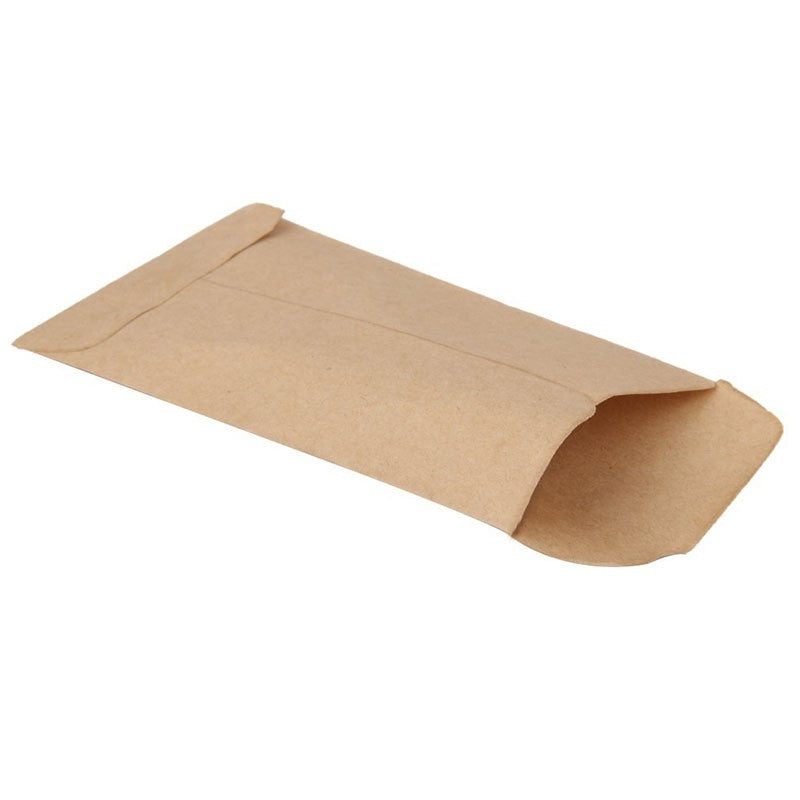 100 Pcs 80g Kraft Paper Seed Packets Soaking The Seed Bag Kraft Paper Bags Hybrids Use Kraft Paper